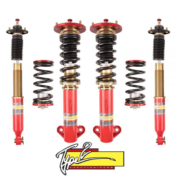 F2 Suspension - 1990 2000 BMW E36 Euro Coilovers Function and Form Type 2 F2E36T2 2