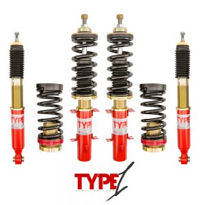 F2 Suspension - 1999.5 2005 VW MK4 Jetta Golf Euro Coilovers Function and Form Type 1 F2MK4T1 2