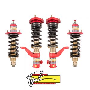 F2 Suspension - 2001 2005 Honda Civic EP3 JDM Coilovers Function and Form Type 2 F2EP3T2 2