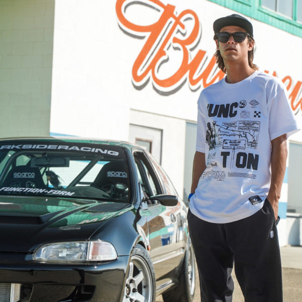 Mulholland Highway Function and Form White Tee