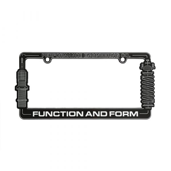 Function and Form License Plate Frame