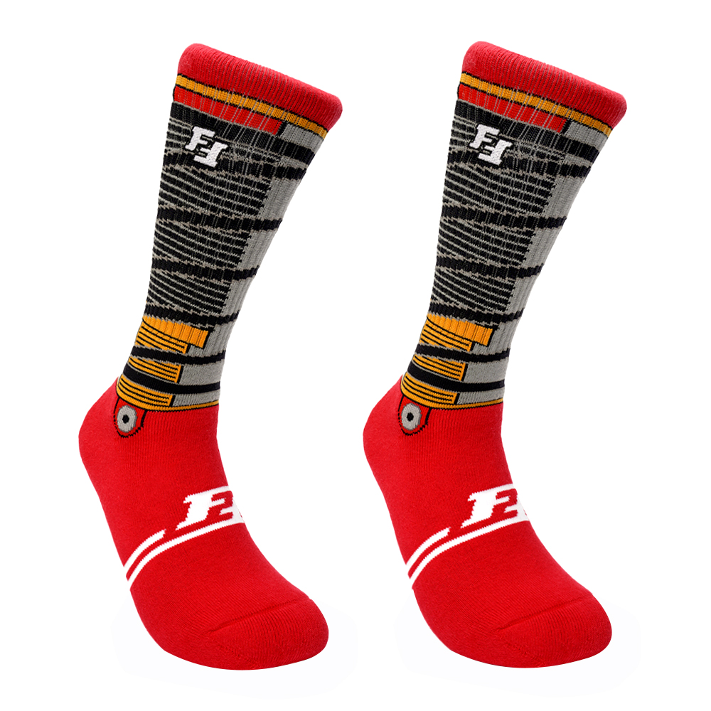 Type 1 Type 2 Sock | Function & Form F2 DamperMan Red Color