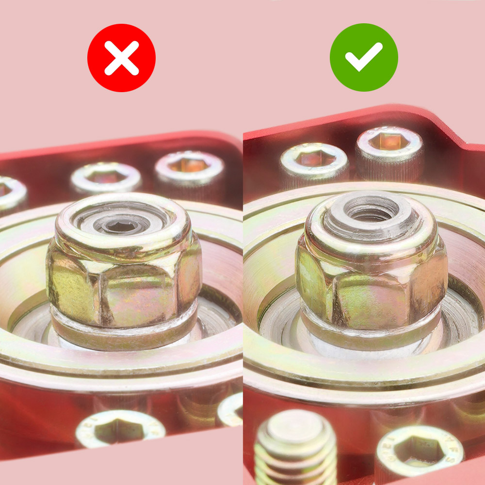 How to install Damper Knob